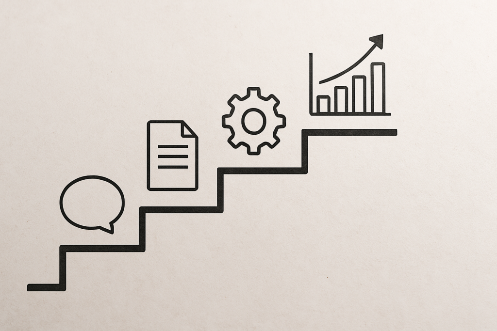 サービス導入までの簡単4ステップ