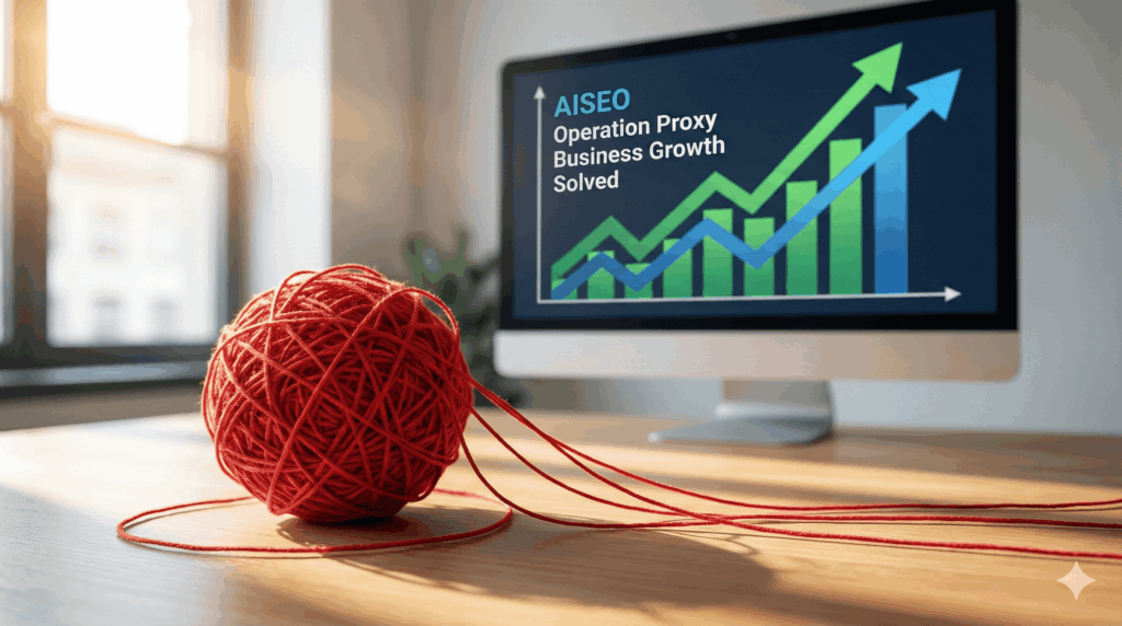 そのお悩み、プロによるAISEO運用代行がすべて解決します！